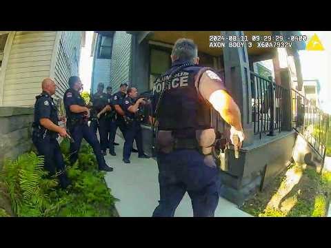 Armed Suspect Lures Police Into Ambush