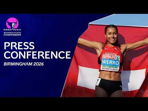 European Athletics Championships Birmingham 2026 | Official Press Conference