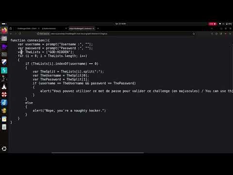 Root Me || Javascript - Authentication 2