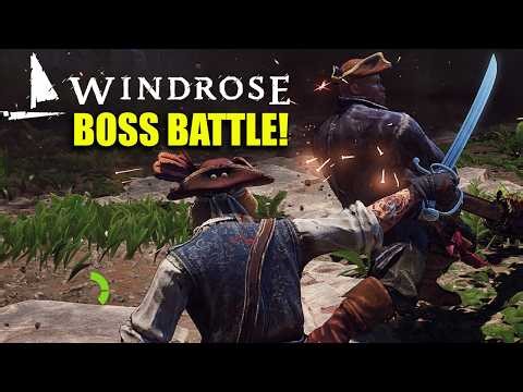 BOSS BATTLE GLITCH! EASY WIN - Windrose (7)