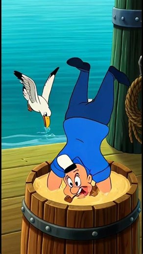 Popeye vs. Seagulls & Sardines: The EXPLOSIVE Lunch Fail!