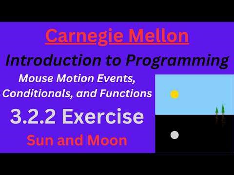 CM Intro to Programming Unit 3 Lesson 2 Exercise: Sun and Moon