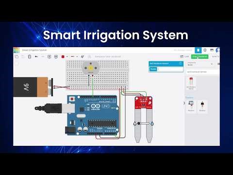 Smart Irrigation System with Arduino | Tinkercad Project