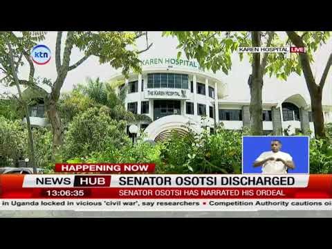 Osotsi discharged after Kisumu attack as senator recounts ordeal and next legal steps