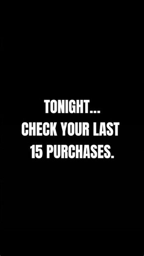 If This Message Found You… Check Your Spending Tonight