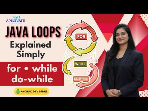 Java Loops Tutorial for Beginners | for, while, do-while Explained (Android Examples)