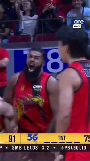 Cjay Perez TOUGH SHOT for San Miguel vs TNT in 4Q | PBA Season 50 Philippine Cup