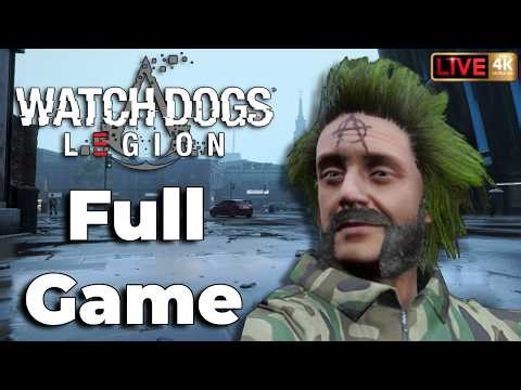 🔴LIVE - Beating Random Games - WATCH DOGS: LEGION - Full Game Longplay