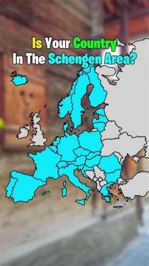 • O Seu País Está Na Área De Schengen? #mapping #geography #fyp #viral #europe
