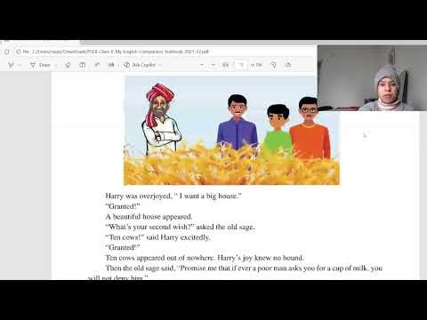 Class 8 PSEB English Lesson 6 | The Sage and the Brothers | My English Companion | Full Explanation