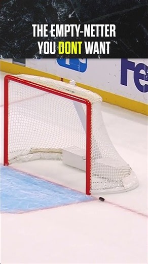 Guys, we want the OTHER empty net.