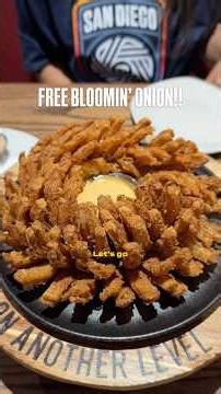 Free Bloomin’ Onion at Outback!