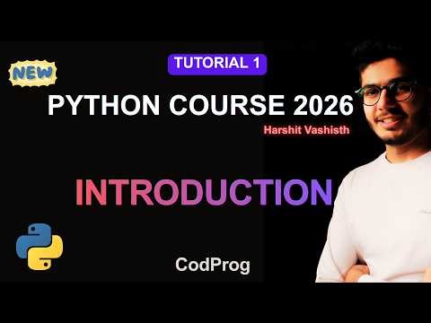 Python Course for Beginners in Hindi: Tutorial 001 (Introduction)