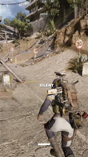 Sprint With Zero Footsteps In ARC Raiders 🎧🪂 #ARCRaiders #SilentSprint #ExtractionShooter
