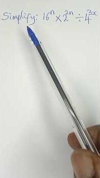 Exponential Expression Made Easy || Clear Explanation