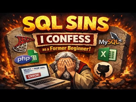 SQL Sins: 7 Mistakes I Made As A Beginner