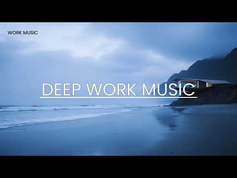 Deep Focus Coding Music | Ocean Waves for Total Concentration