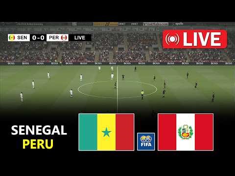 Sénégal - Pérou | Match amical de football 2026 | PES 21 Simulation Gameplay