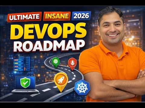 DevOps Roadmap 2026 (ZERO to JOB) | Skills, Tools & Projects