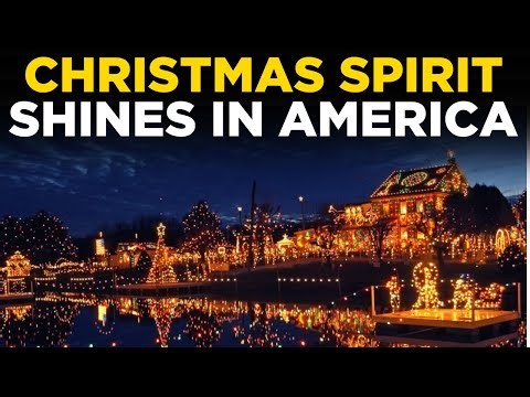 LIVE Across USA: Christmas Spirit Brings Festive Joy And Holiday Celebrations | US NEWS LIVE