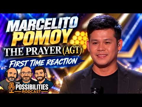 MARCELITO POMOY – THE PRAYER (AGT) | FIRST TIME REACTION (TWO VOICES, ONE MAN?!)