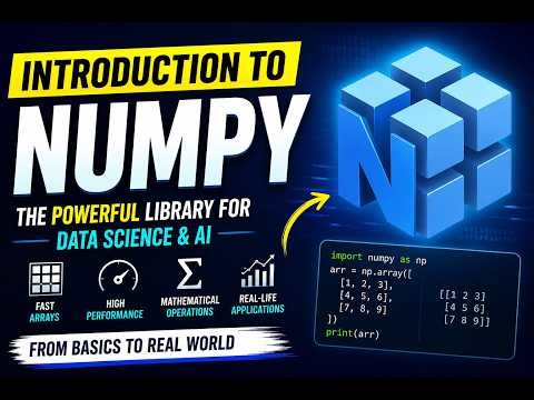 Introduction to #Numpy. Advance Real life examples and applications