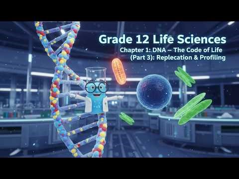 Grade 12 Life Sciences CAPS | DNA – The Code of Life 🎵 Part 3: Replication & DNA Profiling