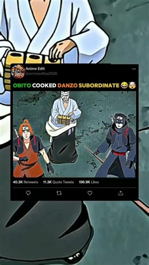 “Wait for the End 😳🔥”#obito #anime #shorts #amv