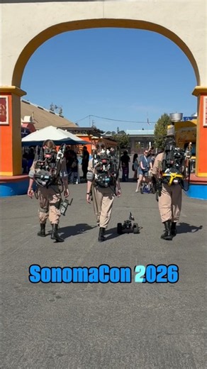 SonomaCon 2026 #shorts #ghostbusters #comiccon