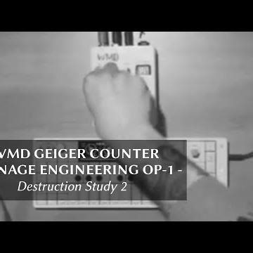 WMD Geiger Counter + OP-1 - Destruction Study 2