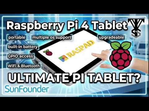 Sunfounder Raspad3 - Raspberry Pi 4 Tablet