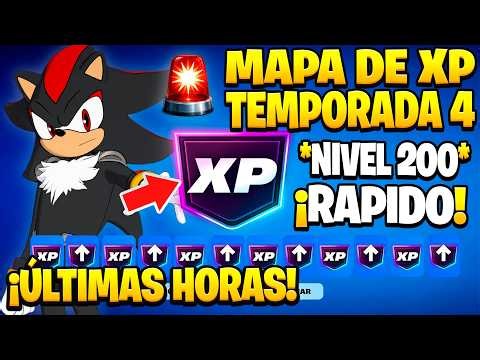 MAPA DE XP 🚨😈 COMO SUBIR DE NIVEL EN FORTNITE RAPIDO ⭐ MAPA XP O MAPAS DE XP FORTNITE TEMPORADA 3