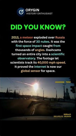 The Day the Sky Exploded ☄️🇷🇺