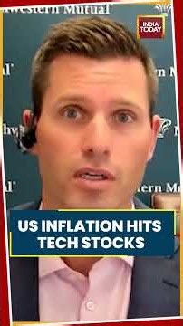 US Inflation Fears Trigger Sell-Off In Tech Stocks As Nasdaq Falls Over 1% #nasdaq #inflation