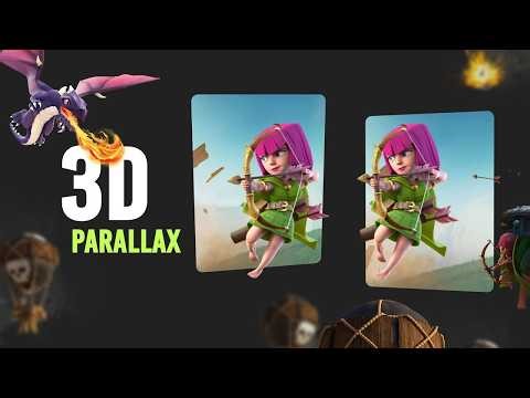 3D Tilt & Parallax Card Hover: Dynamic Depth Delight