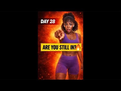 Day 28 Glow Up Challenge 🔥 Intense Lower Belly Fat Workout | No Jumping Fat Burn