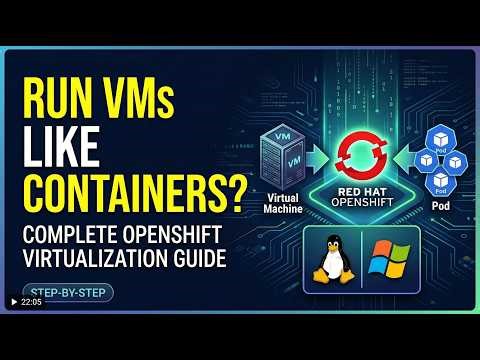 Run Linux & Windows VMs on OpenShift (Full Virtualization Demo)