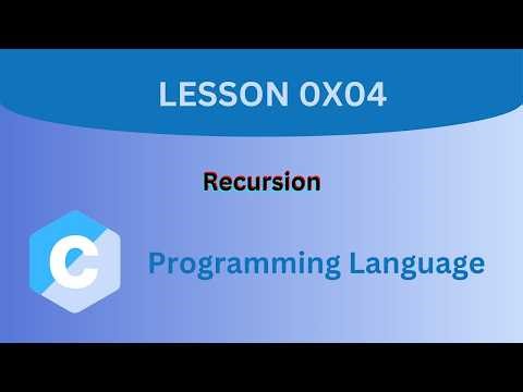 Recursion in C