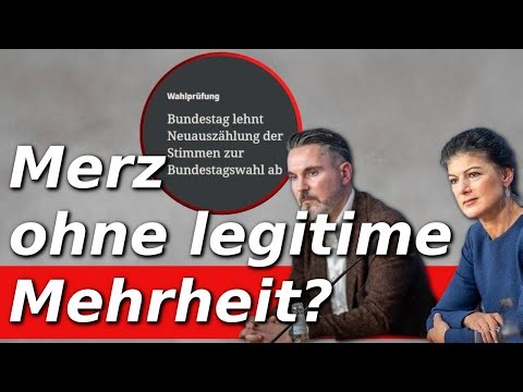 Diese Bundesregierung könnte ILLEGITIM sein – und der Bundestag weiß es