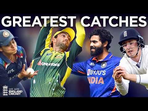 SENSATIONAL Cricket Catches Which Will Blow Your Mind | Feat. Deol, Maxwell, Jadeja & Brook