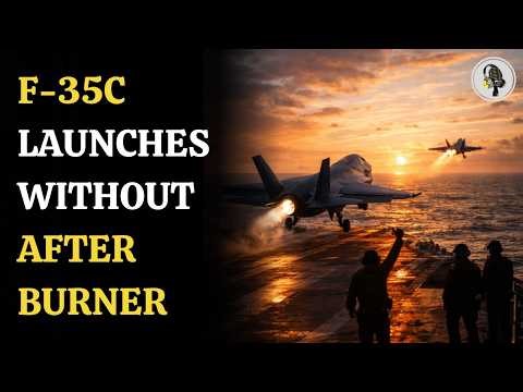 Why F-35C Fighter Jet Doesn’t Need Afterburners For Carrier Takeoff | WION Podcast