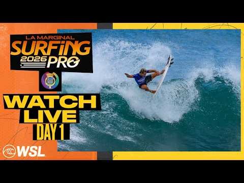 🔴WATCH LIVE - La Marginal Surfing Pro QS 4,000 2026 - Day 1