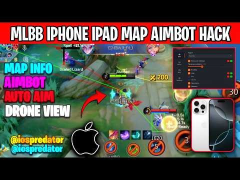 MLBB iPhone Hack Without Jailbreak | Mobile Legends iOS Mod Menu Free Download