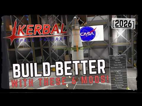 KSP1 | These 6 Mods Make Building Rockets "EASY" in 2026!
