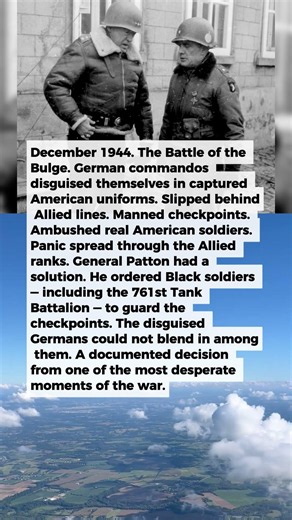 What General Patton Did at the Battle of the Bulge to Stop Germans in American Uniforms | Military