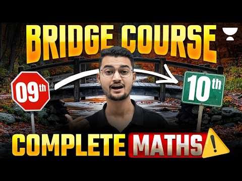 Class 10 Complete Maths 2027 | Class 9th to 10th Moving Bridge Course | MD Sir