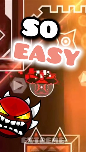 The easiest extreme demon !! ~ #geometrydash #gaming #gd #easiest #extremedemon