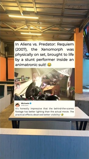 Aliens vs. Predator Requiem Xenomorph Animatronic Suit #AVPRequiem