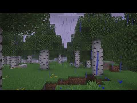 Rainy Forest | Calm Minecraft Nature Ambience