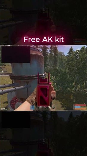 I got a free AK full kit in rust